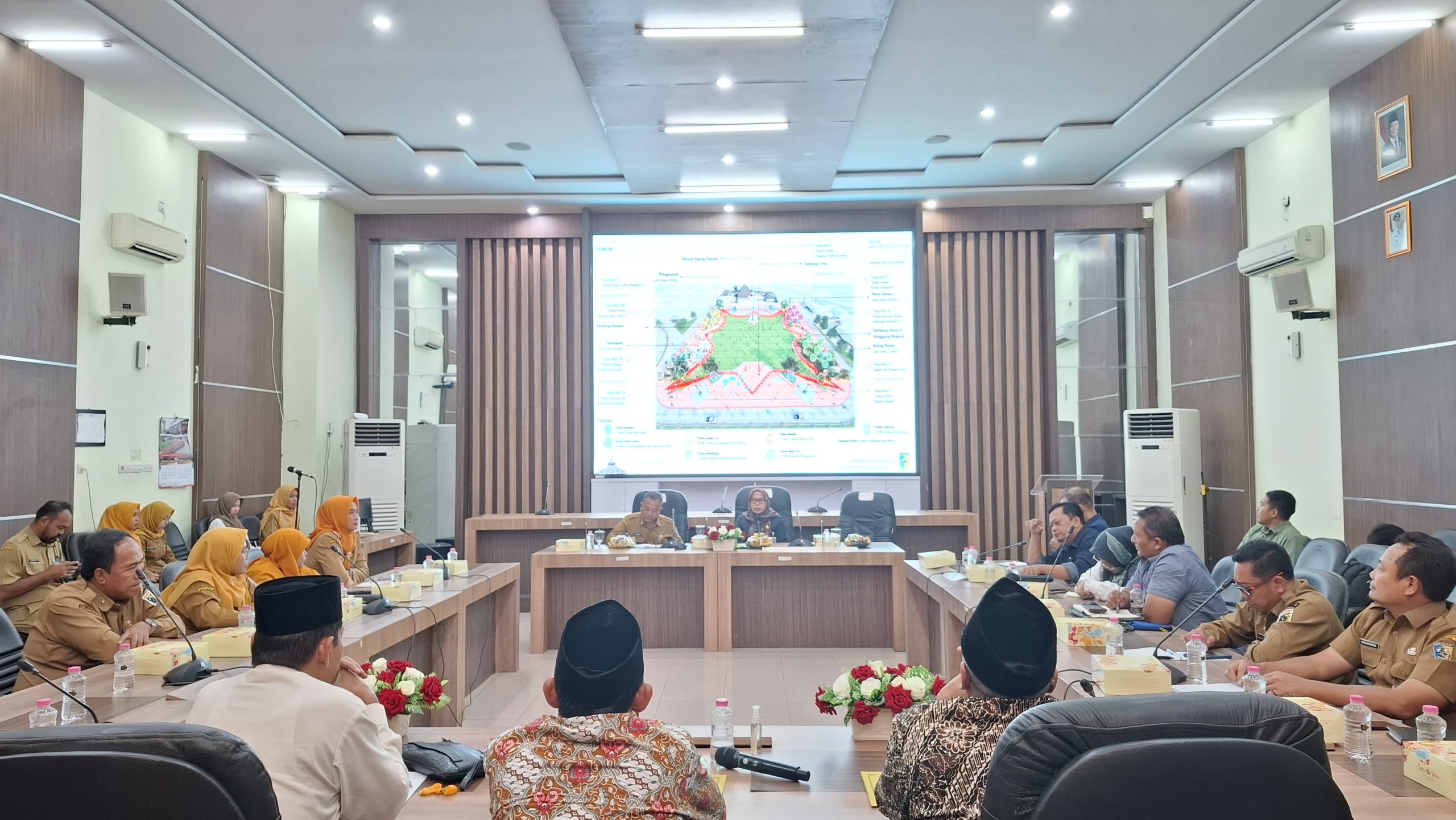 Pemkab Demak Gelar Paparan dan FGD Penataan Kawasan Lingkungan Alun-Alun dan Penataan Kawasan Perkotaan