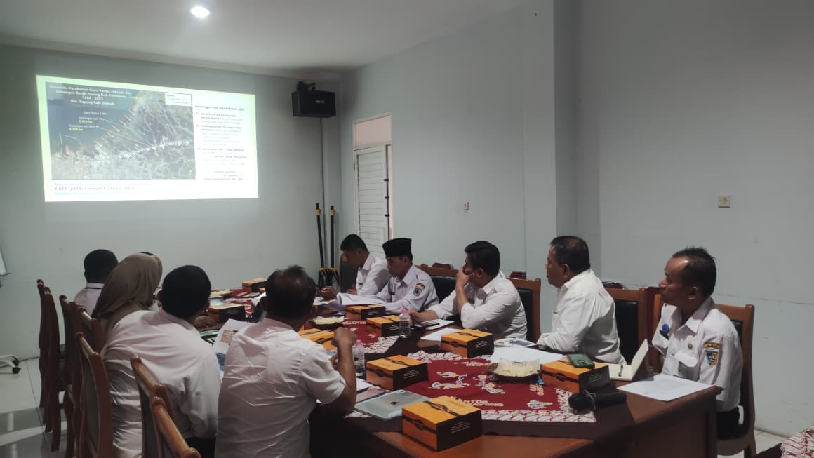 Rapat Koordinasi Rencana Pembangunan Hybrid Sea Wall Di Kecamatan Sayung
