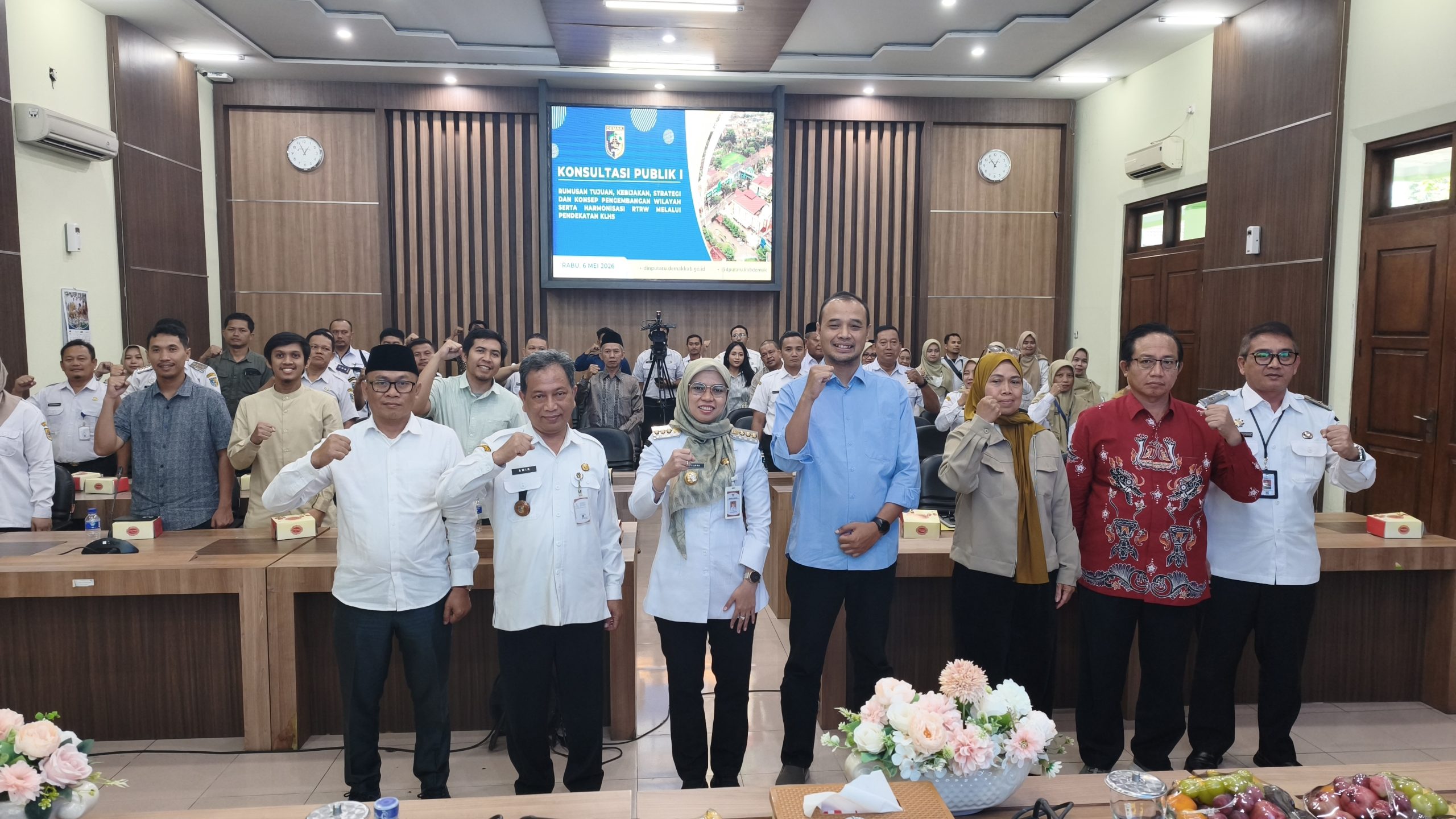 Pemkab Demak Gelar Konsultasi Publik I Revisi RTRW Kabupaten Demak