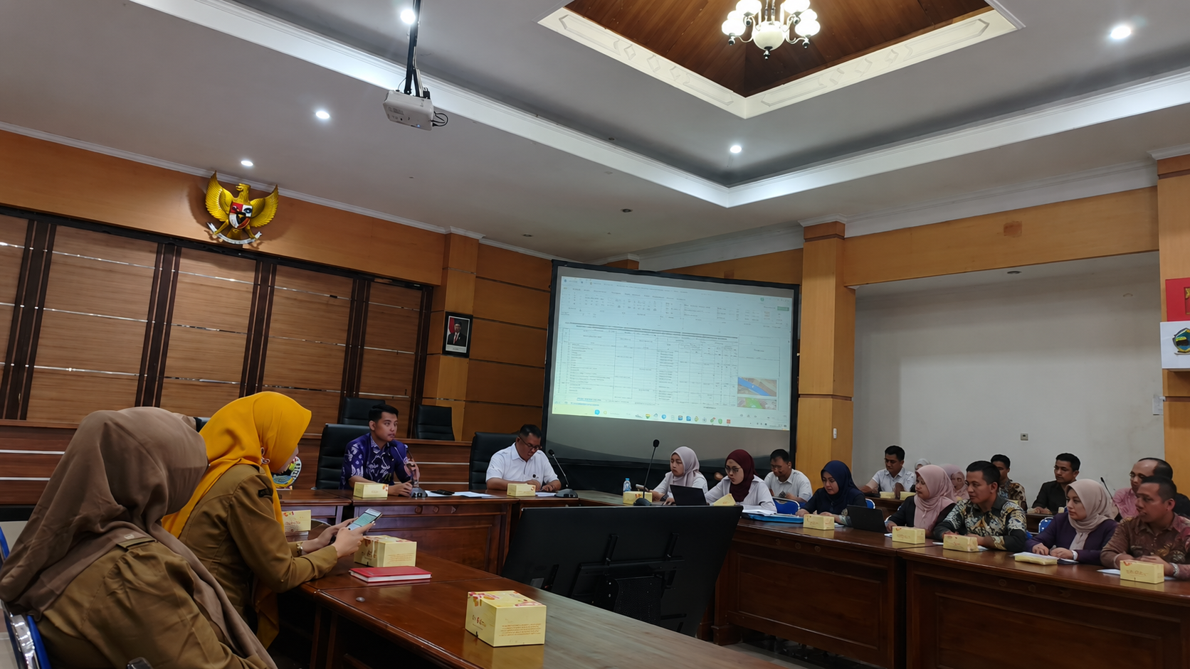 Finalisasi Validasi Data Penanganan Dampak Sosial Kemasyarakatan FMNJP Sungai Wulan