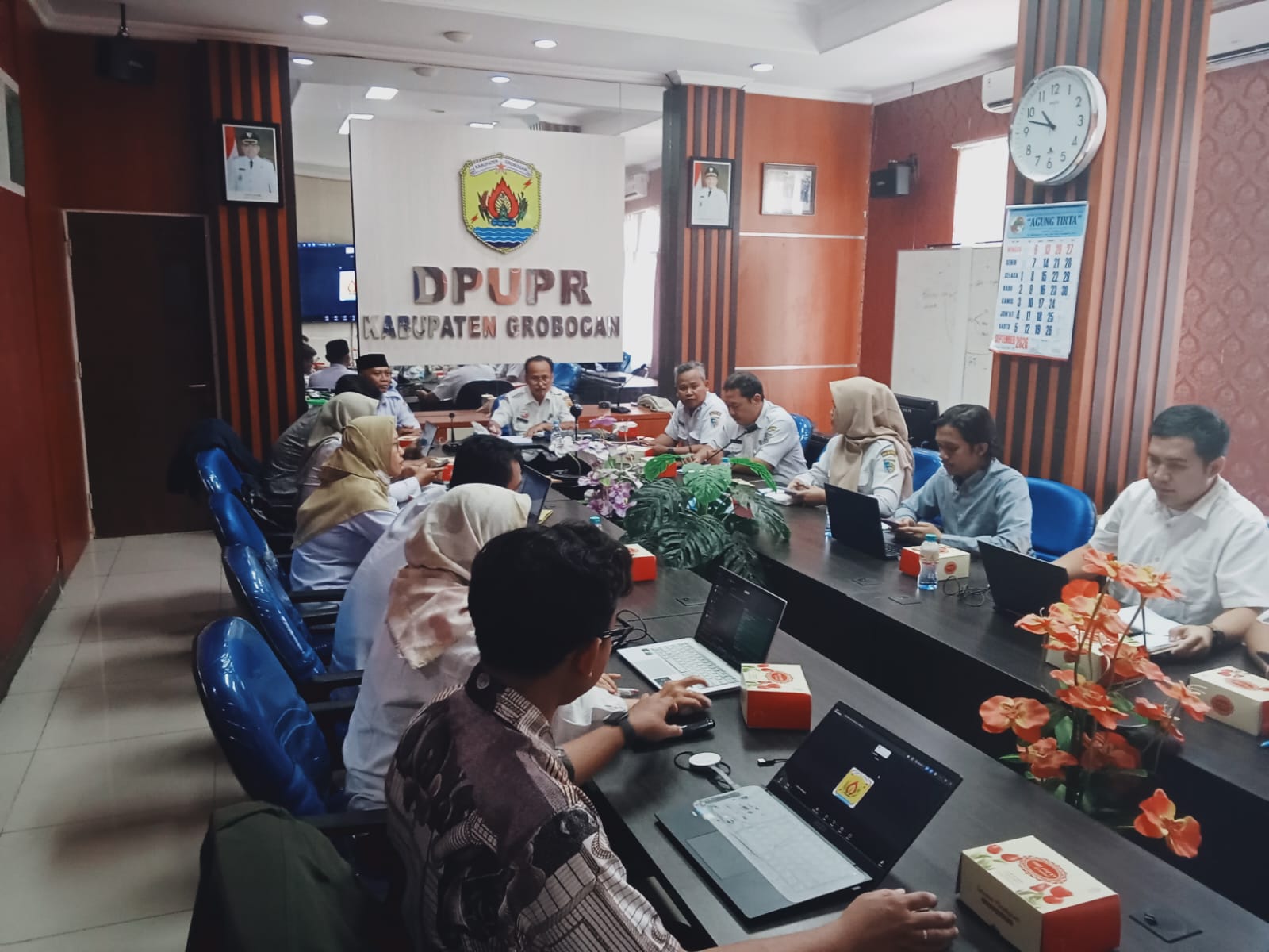 DINPUTARU Demak Laksanakan Sinkronisasi dan Paduserasi RTRW dengan Kabupaten Grobogan
