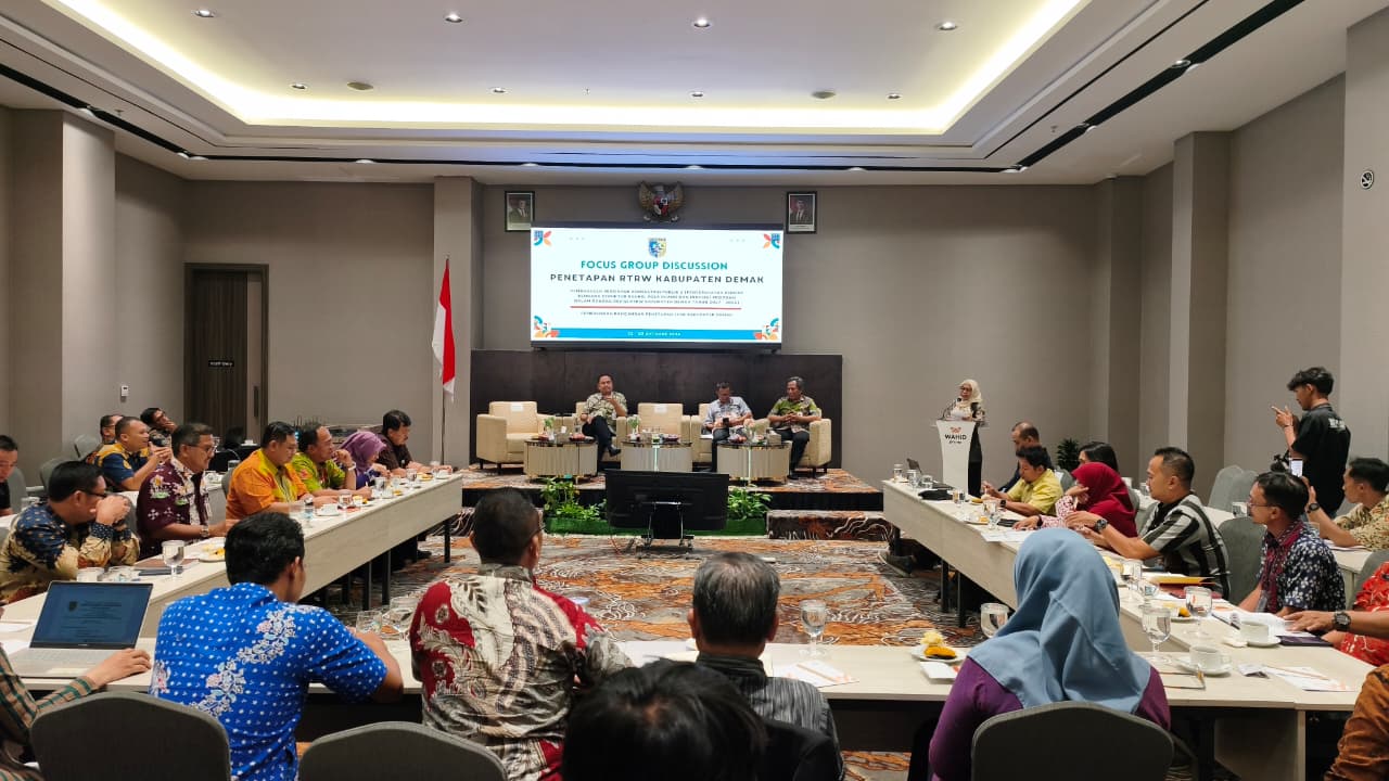 Pemkab Demak Matangkan Penyusunan RTRW 2027–2046 dan Penetapan LP2B
